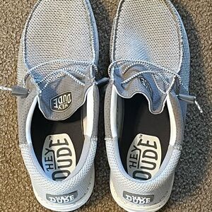 Men’s Wally Hey Dudes, size 12. Never worn.